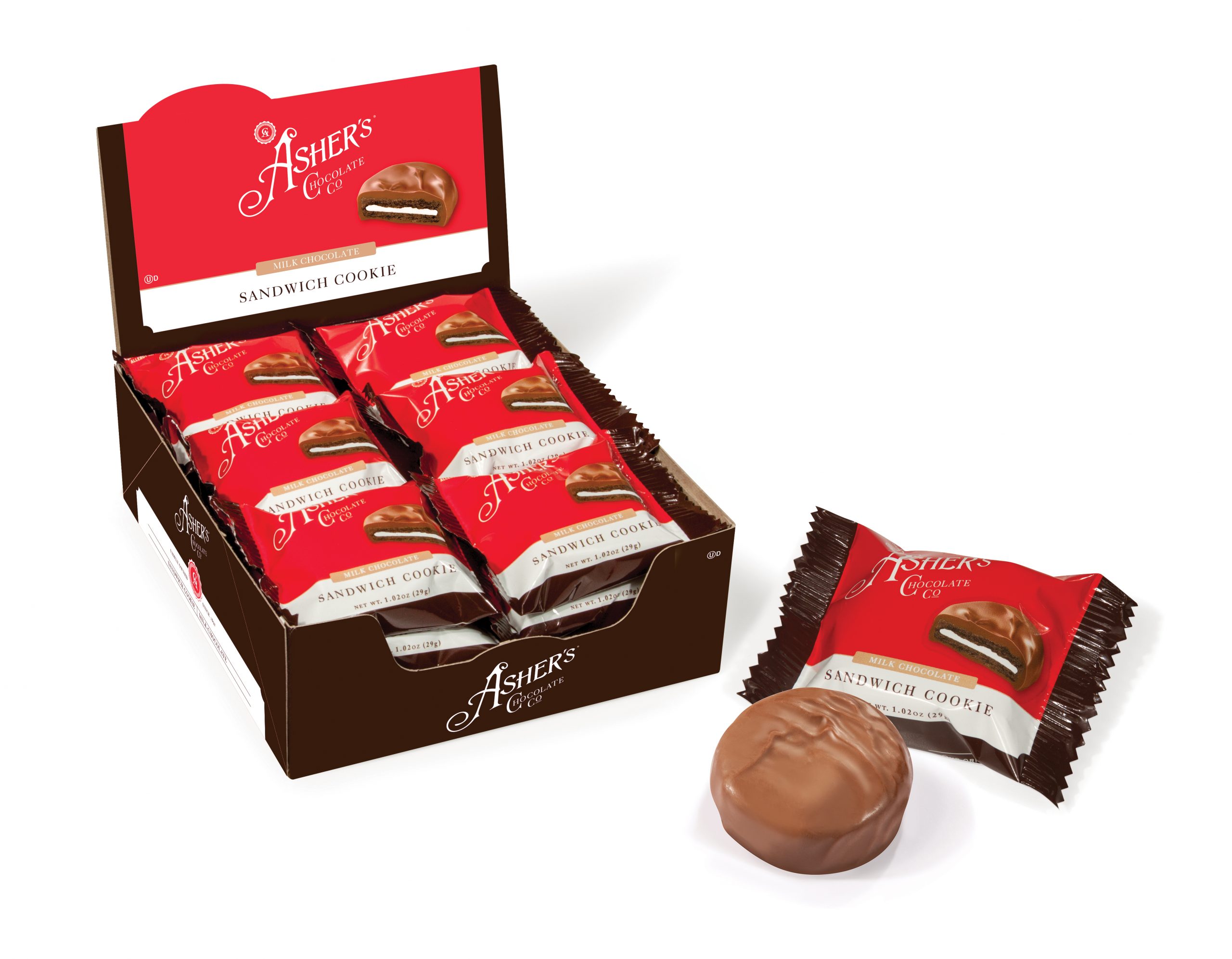 Asher's Chocolate-Covered Sandwich Cookie